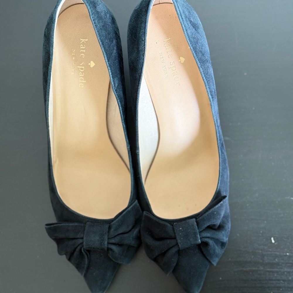 Kate Spade suede heel